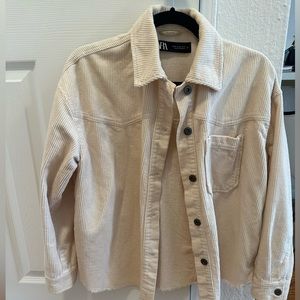 Zara Corduroy Shacket